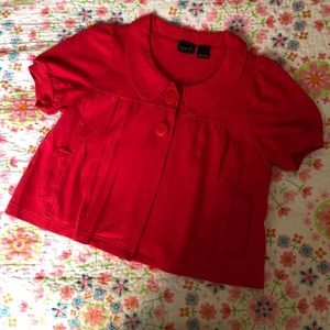 Cute Little Peacoat Style Top